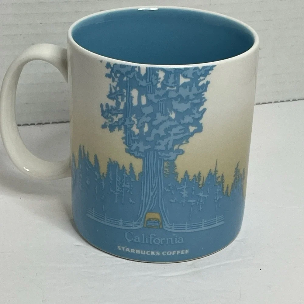 Starbucks California Collectors Series Coffee Tea Mug 14 oz CA Barista